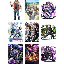 Divine Gate Fotokart 9 Adet Kesilmiş  8*6 cm Pvc Kaplı Süper Hd Kaliteli Baskılı Fotokart