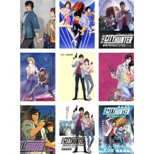 City Hunter Fotokart 9 Adet Kesilmiş  8*6 cm Pvc Kaplı Süper Hd Kaliteli Baskılı Fotokart