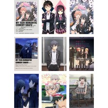 My Teen Romantic Comedy Snafu Fotokart 9 Adet Kesilmiş  8*6 cm Pvc Kaplı Süper Hd Kaliteli
