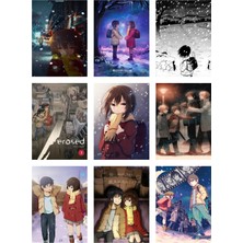 Erased Fotokart 9 Adet Kesilmiş  8*6 cm Pvc Kaplı Süper Hd Kaliteli Baskılı Fotokart