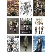 Erwin Smith Fotokart 9 Adet Kesilmiş  8*6 cm Pvc Kaplı Süper Hd Kaliteli Baskılı Fotokart