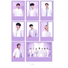 Bts (Jin,jimin,v,suga Jungkook) Fotokart 9 Adet  8*6 cm Pvc Kaplı Süper Hd Kaliteli Baskılı Fotokart