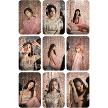 Blackpink Fotokart 9 Adet  8*6 cm Pvc Kaplı Süper Hd Kaliteli Baskılı Fotokart