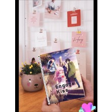 Engage Kiss Anime Defter A5 Boyutu 15*21 cm Telli Çizgisiz Defter
