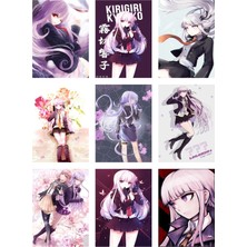Kirigiri Kyouko Fotokart 9 Adet Kesilmiş  8*6 cm Pvc Kaplı Süper Hd Kaliteli Baskılı Fotokart