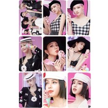 Blackpink Fotokart 9 Adet  8*6 cm Pvc Kaplı Süper Hd Kaliteli Baskılı Fotokart