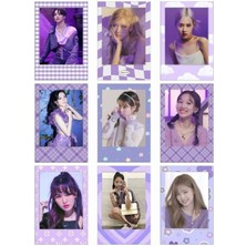 Blackpink Fotokart 9 Adet  8*6 cm Pvc Kaplı Süper Hd Kaliteli Baskılı Fotokart