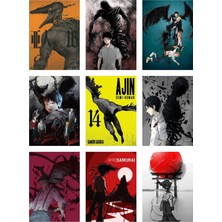 Ajin Fotokart 9 Adet Kesilmiş  8*6 cm Pvc Kaplı Süper Hd Kaliteli Baskılı Fotokart