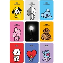 Bts (Jin,jimin,v,suga Jungkook) Fotokart 9 Adet  8*6 cm Pvc Kaplı Süper Hd Kaliteli Baskılı Fotokart