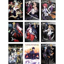 Tokyo Ravens Fotokart 9 Adet Kesilmiş  8*6 cm Pvc Kaplı Süper Hd Kaliteli Baskılı Fotokart