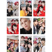 Ace Kpop Fotokart 9 Adet Kesilmiş  8*6 cm Pvc Kaplı Süper Hd Kaliteli Baskılı Fotokart