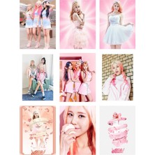 Aoa Cream  Fotokart 9 Adet Kesilmiş  8*6 cm Pvc Kaplı Süper Hd Kaliteli Baskılı Fotokart
