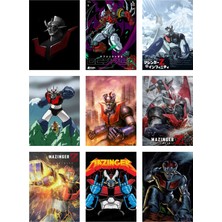 Meruem Hunter x Hunter Fotokart 9 Adet Kesilmiş  8*6 cm Pvc Kaplı Süper Hd Kaliteli Baskılı