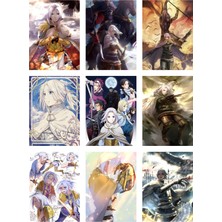 Arslan Senki Fotokart 9 Adet Kesilmiş  8*6 cm Pvc Kaplı Süper Hd Kaliteli Baskılı Fotokart