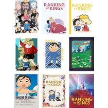 Ranking Of Khings Fotokart 9 Adet Kesilmiş  8*6 cm Pvc Kaplı Süper Hd Kaliteli Baskılı Fotokart