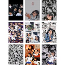 Nagataro Hayase Fotokart 9 Adet Kesilmiş  8*6 cm Pvc Kaplı Süper Hd Kaliteli Baskılı Fotokart