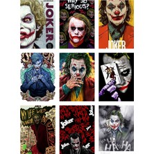 Joker Fotokart 9 Adet Kesilmiş  8*6 cm Pvc Kaplı Süper Hd Kaliteli Baskılı Fotokart