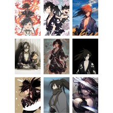 Dororo Fotokart 9 Adet Kesilmiş  8*6 cm Pvc Kaplı Süper Hd Kaliteli Baskılı Fotokart