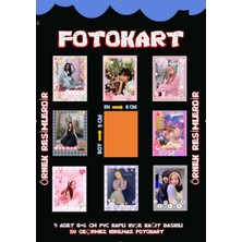Black Vidow Fotokart 9 Adet Kesilmiş  8*6 cm Pvc Kaplı Süper Hd Kaliteli Baskılı Fotokart
