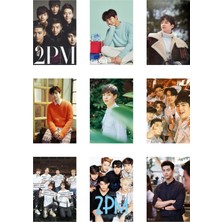 2 Pm  Kpop Fotokart 9 Adet Kesilmiş  8*6 cm Pvc Kaplı Süper Hd Kaliteli Baskılı Fotokart