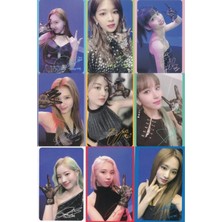 Twice Fotokart 9 Adet  8*6 cm Pvc Kaplı Süper Hd Kaliteli Baskılı Fotokart