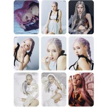 Blackpink Fotokart 9 Adet  8*6 cm Pvc Kaplı Süper Hd Kaliteli Baskılı Fotokart