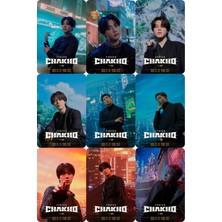 Bts (Jin,jimin,v,suga Jungkook) Fotokart 9 Adet  8*6 cm Pvc Kaplı Süper Hd Kaliteli Baskılı Fotokart