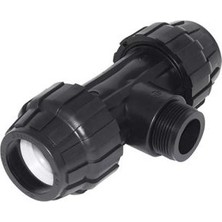 Senkron 50X11/2"X50 Siyah Seri Kaplin Dıştan Dişli (Erkek) Te