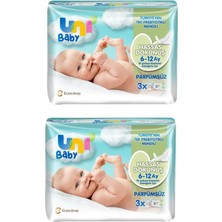 Uni Baby Hassas Dokunuş Islak Mendil 2 x 156 Yaprak