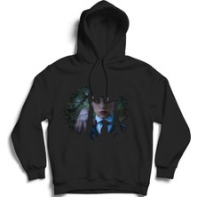 The Fame Wednesday And Thing, El 02 Çocuk Kapüşonlu Sweatshirt Hoodie