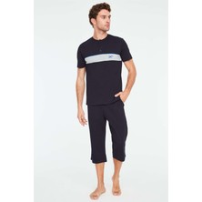 Mod Collection - Erkek Lacivert Kapri Takımı