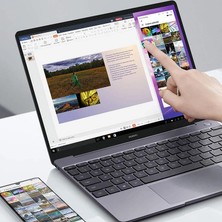 Z-Mobile Huawei Matebook x Pro 2022 14.2" Uyumlu Ekran Koruyucu Kırılmaz Nano Esnek 2 Adet