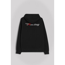Kendim Seçtim Racing Formula1 Araba Yarışı Motor Drag Ön ve Arka Baskılı Sweatshirt Unisex Kapüşonlu Hoodie
