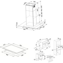 Franke Fgl 915 I Bk XS/900 Ada Davlumbaz Frsm 905 C Tod Bbk Elektrikli Ocak Fsm 86 H Xs Fırın Ankastre Set