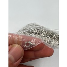 Çağlar Accessories Caglar Accessories 1000 Adet Gümüş Renk Papağan Kilit 1 Paket