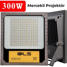 Dls 300W Led Projektör Park Bahçe Çevre Site Bina Tabela Dış Mekan Led Lamba