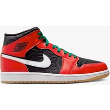 Nike Air Jordan 1 Mid Se Christmas DQ8417-006 Erkek Basketbol Ayakkabısı