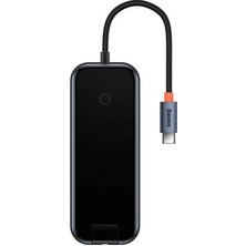 Baseus Acmejoy Serisi 6 In 1 Çevirici Dönüştürücü Hub  Usb-C To 2xusb 3.0 + USB 2.0 + Usb-C Pd + HDMI