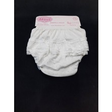 Berkay Berkaysun Tekstilden Pamuklu Bebekler Için Poposu Dantelli Külot