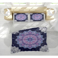 Erays Home Mandala 3D Çift Kişilik Nevresim Takımı