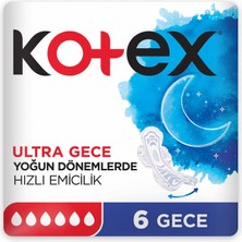 Kotex Ultra Gece 6'lı 2 Adet