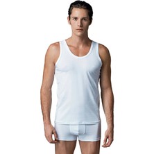 Eros Erkek 4'lü Compact Askılı Likralı Atlet