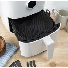 Zehazem Airfryer Silikon Pişirme Kabı Hava Fritözü Kabı Bpa Free