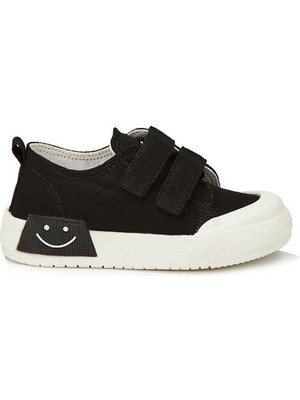 Vicco 925,B22Y,251 Luffy Bebe Keten Ayakkabı Siyah