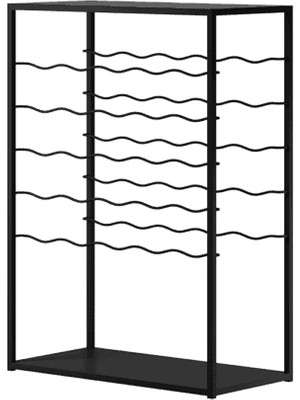 Dekomodern Rekolte Şarap Rafı
