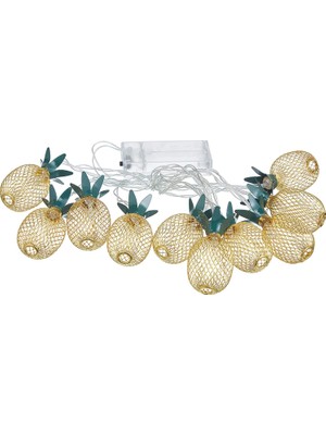 Dekoratif Led Işıklı Metal Ananas Dizeleri YD1424