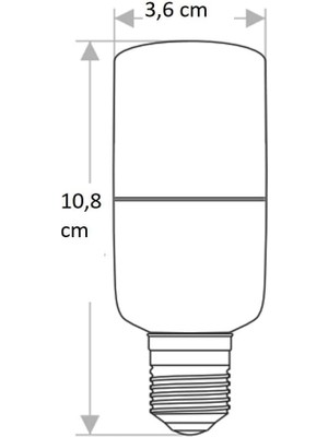 CT-4091G 9W E27 Led Ampul, Gün Işığı