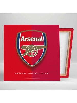 SML Tablo Arsenal Futbol Kulübü Logosu Arsenal Futball Club Kanvas Tablo