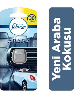 Febreze Hava Ferahlatıcı Yeni Araba Kokusu, 2 ml