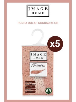 Image Home Pudra Rüyası Çok Amaçlı Elbise Dolabı Çekmece Banyo Tuvalet Koku Kesesi x 5